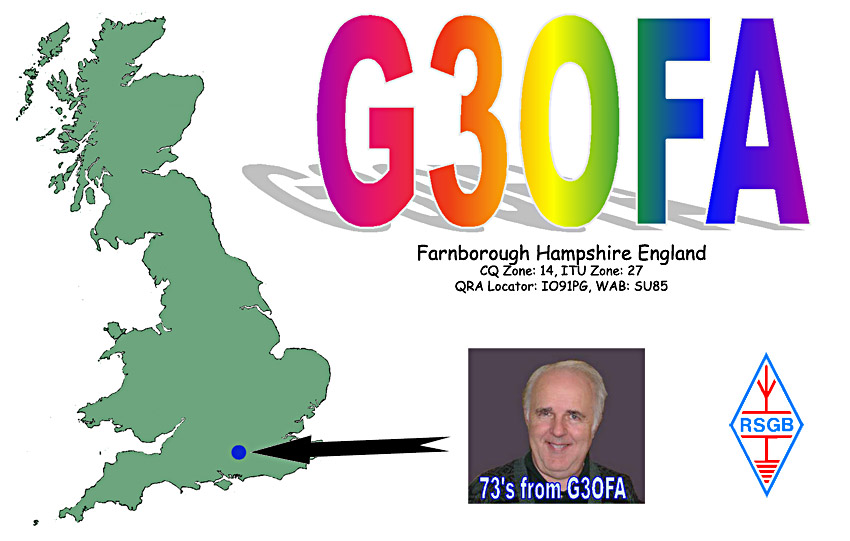 G3OFA QSL